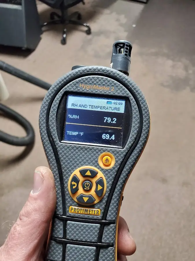 Moisture meter humidity assessment for Mold Remediation & Removal in Dublin